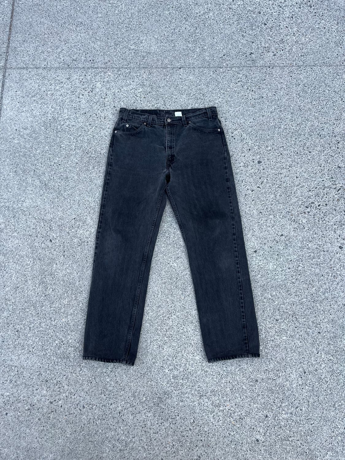 90s Levi's 505 흑청데님팬츠 상품이미지1