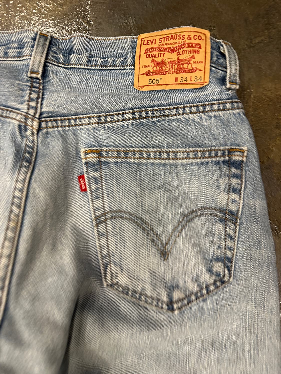 00s Levis 리바이스 505 W34 L34 상품이미지6