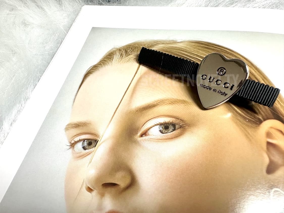 구찌 빈티지 헤어핀 실버 상품이미지7