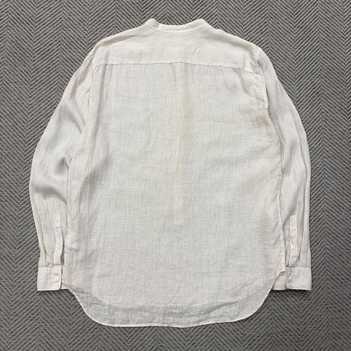 띠어리 헨리넥 린넨 블라우스 v2924 상품이미지2