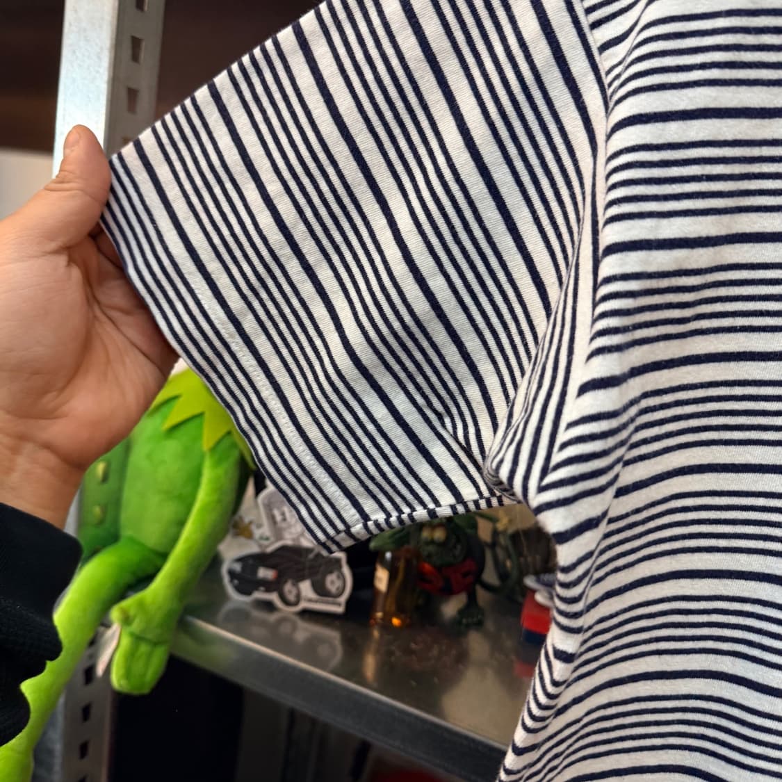 90S 컨버스 스트라이프 티셔츠 L MADE IN USA 상품이미지4