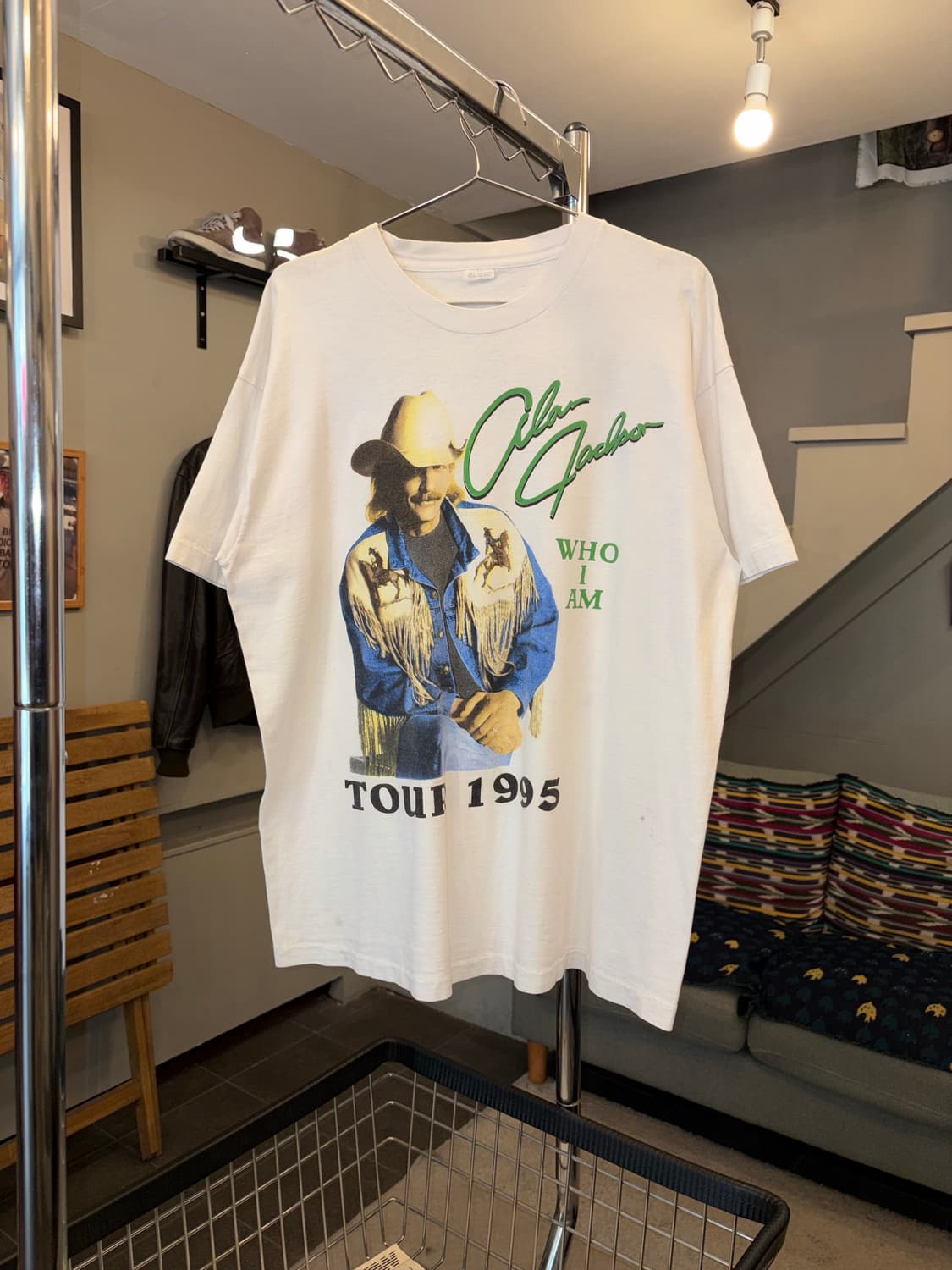 90‘s Alan Jackson country music tour T-s 상품이미지4