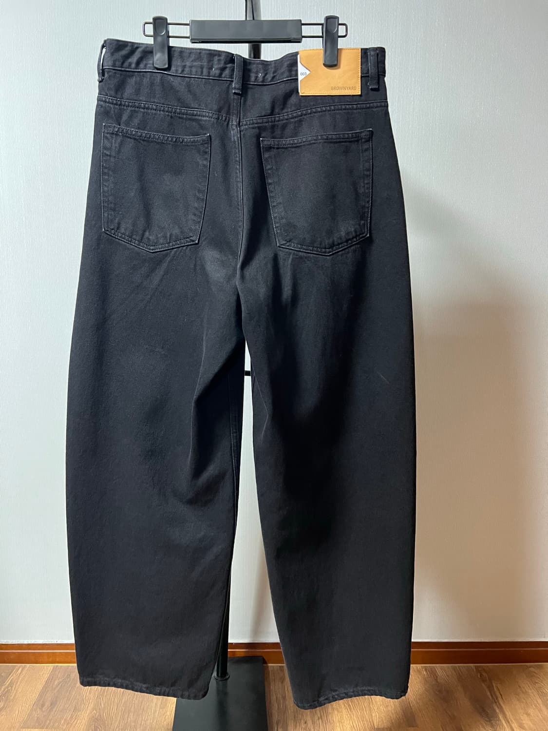 브라운야드 oval 데님 블랙 4사이즈 상품이미지4