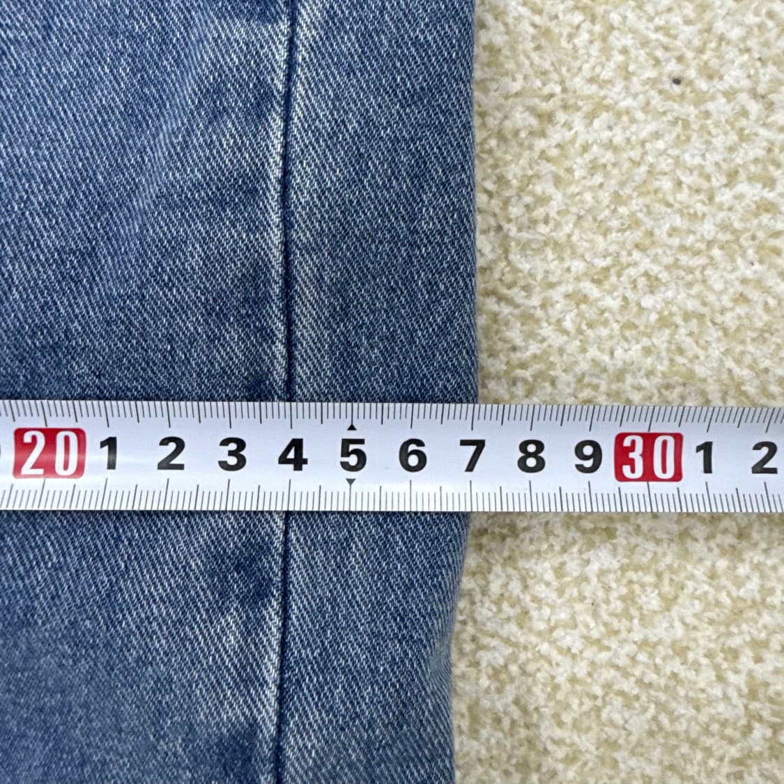 [26] 무신사스탠다드 미디엄인디고 아치 테이퍼드 진 0119T2 상품이미지7