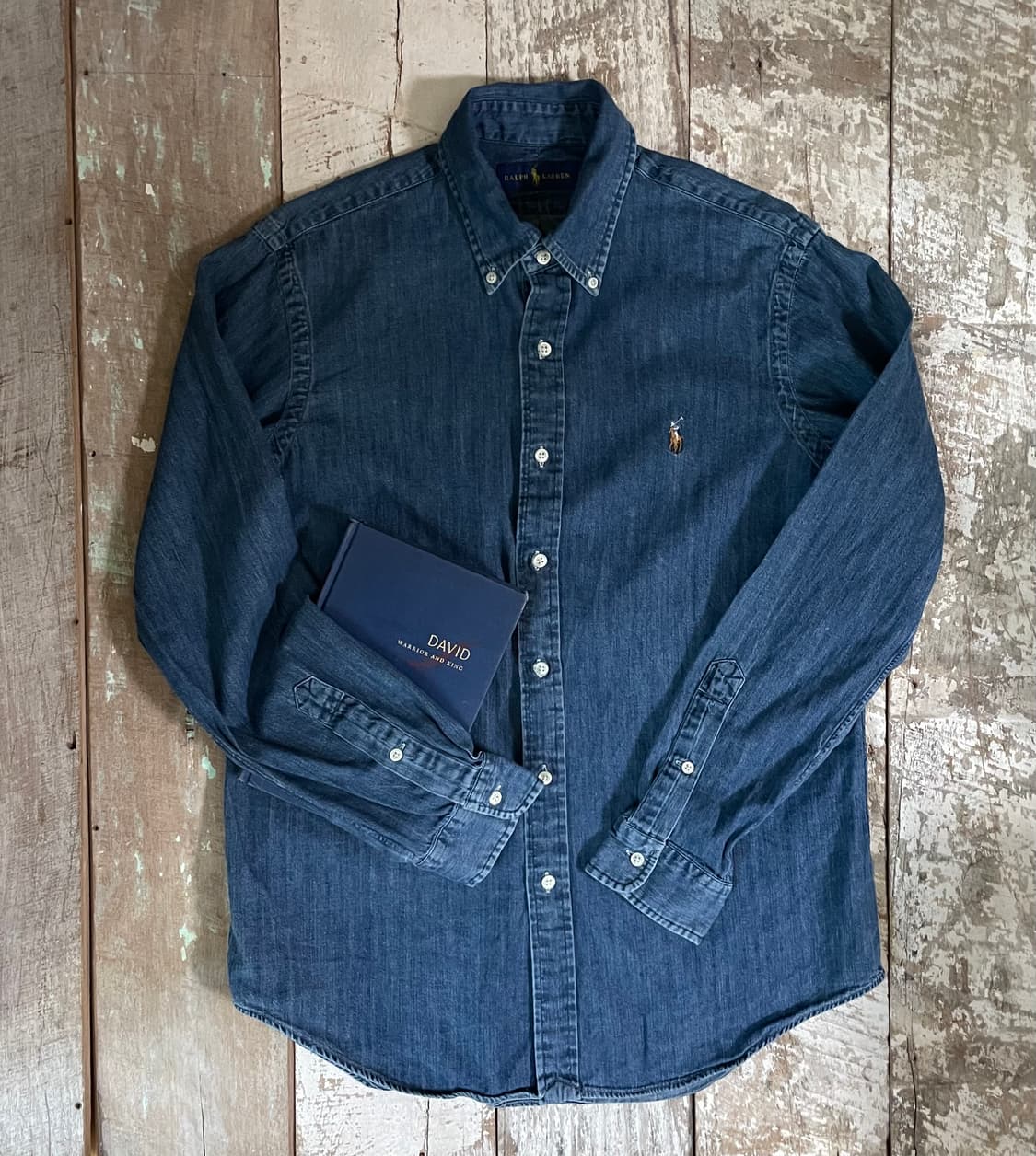 Polo Ralph Lauren Button-Down Denim Shir 상품이미지1