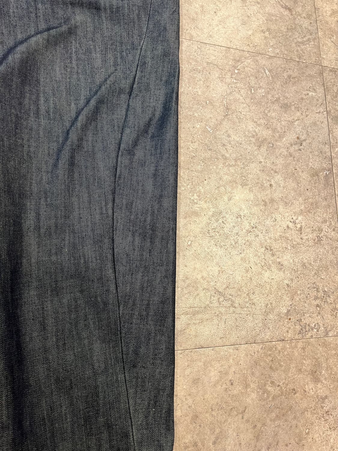 에비수 백프린팅 데님 팬츠 36  #csz1792 상품이미지10