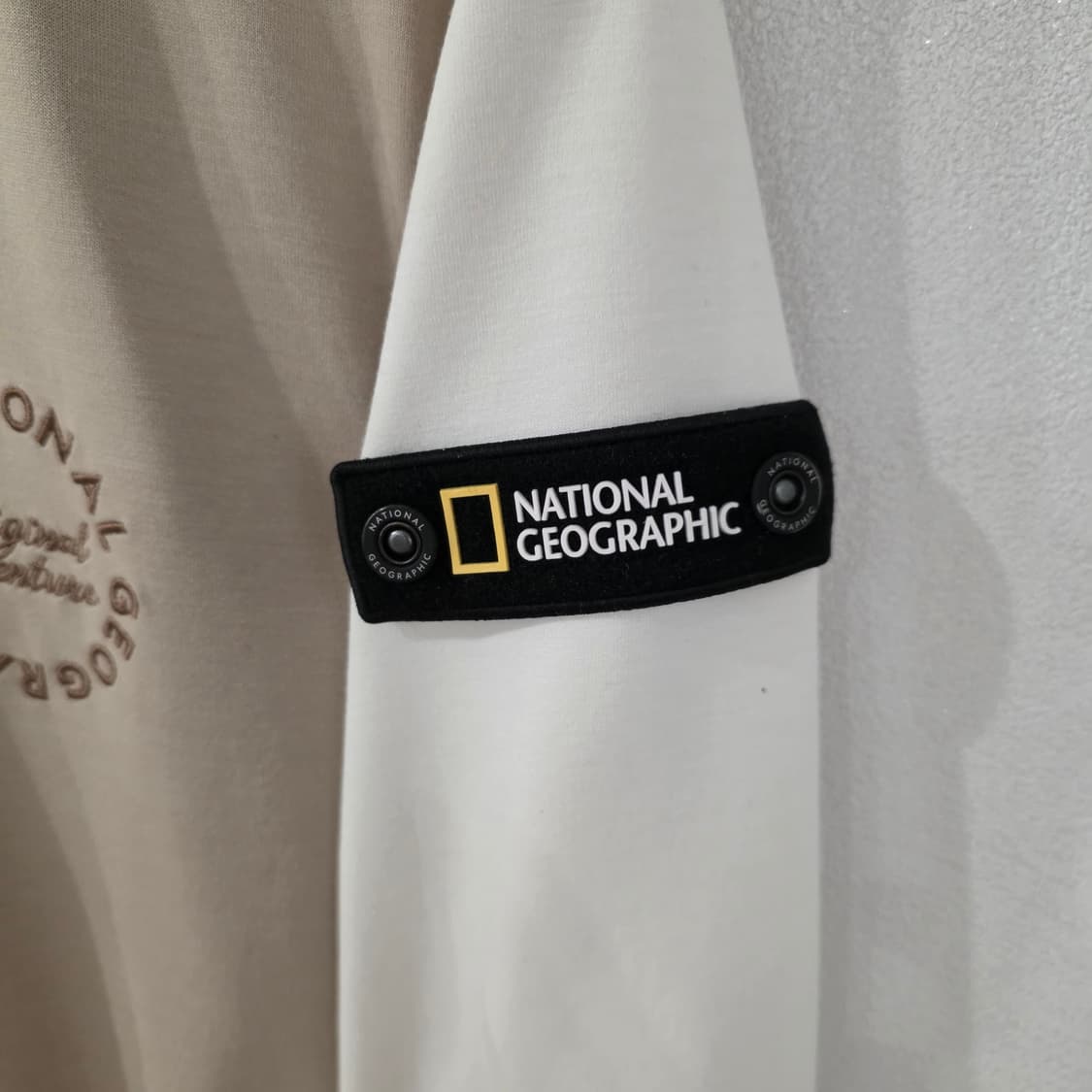 내셔널지오그래픽 키즈 야구점퍼 160 베이지 상품이미지6