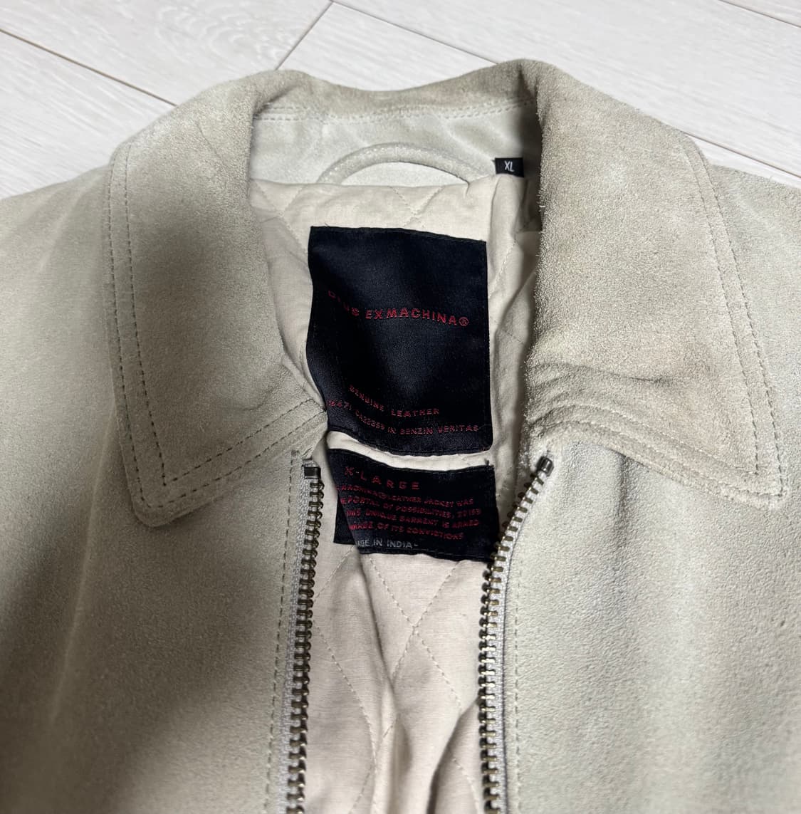 데우스 엑스 마키나 허리케인 스웨이드 자켓 상품이미지4