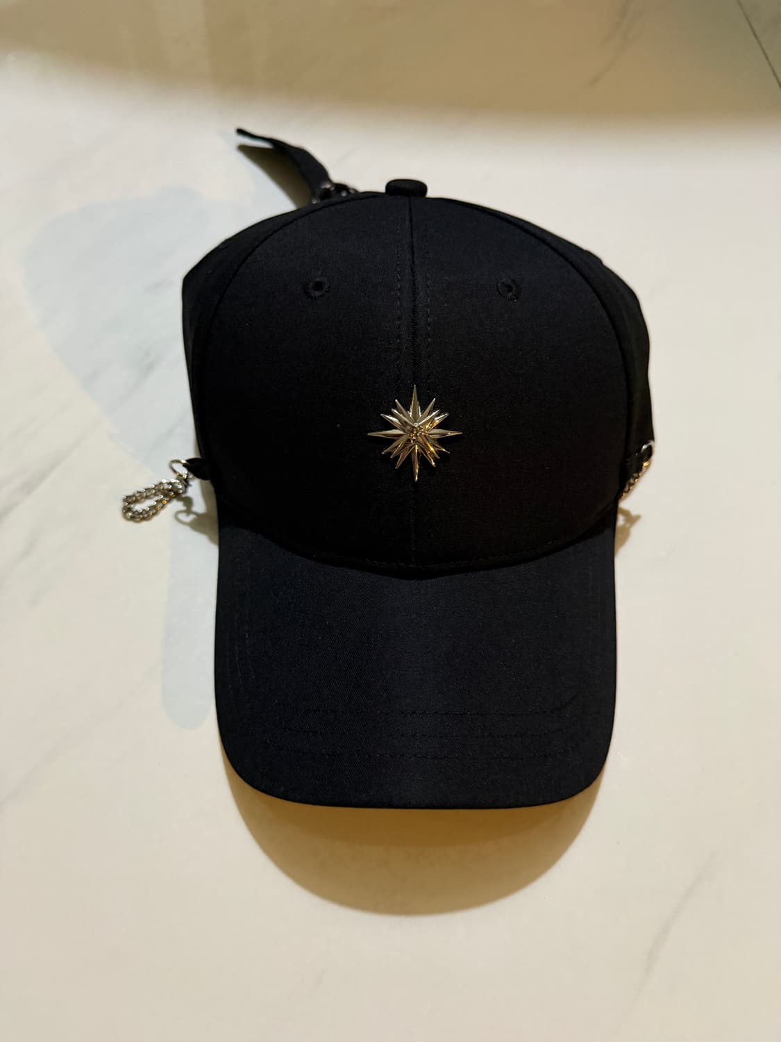 XOTIC 공식 별 모양 메탈 장식 리본 디테일 베이스볼 캡 상품이미지2
