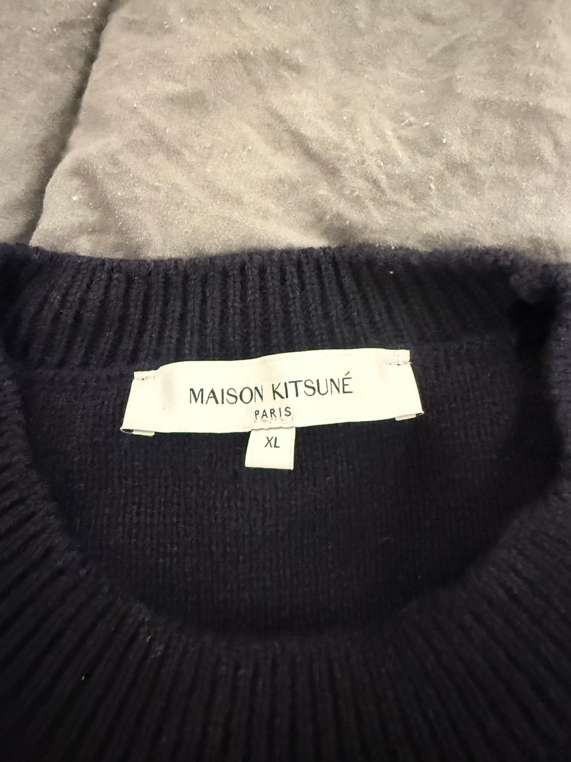 메종키츠네 울 니트 xl 상품이미지2