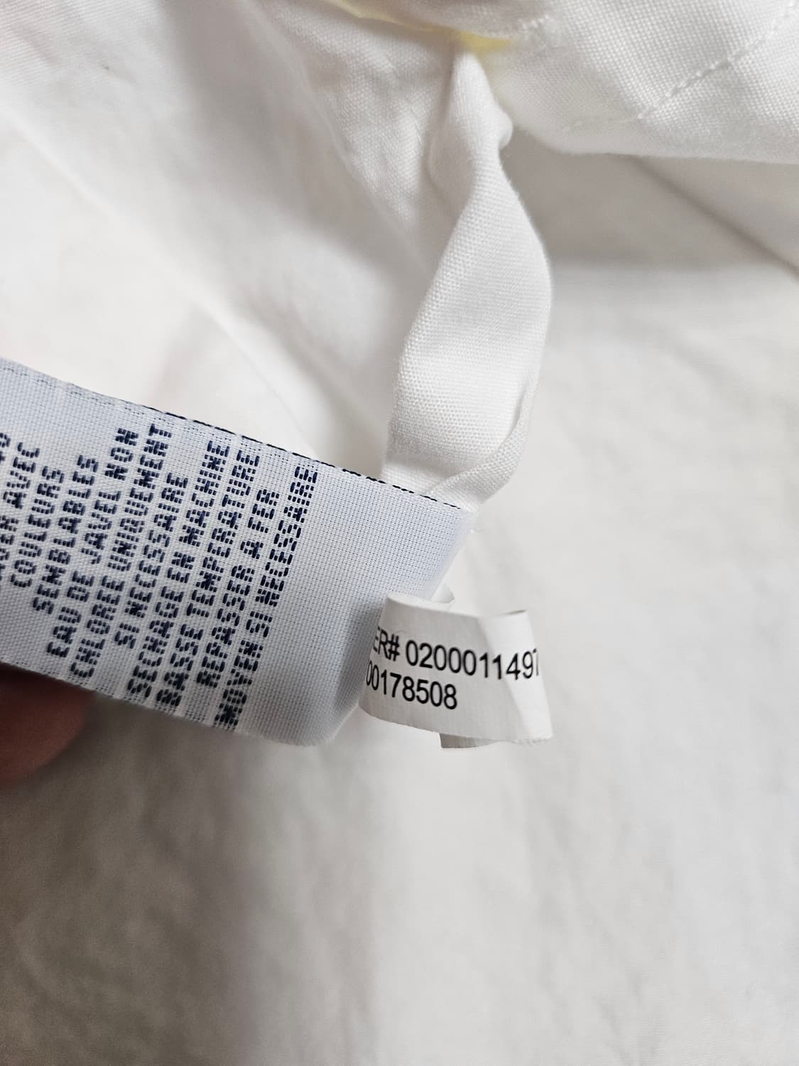 폴로 랄프로렌 화이트 긴팔 셔츠XL 상품이미지5