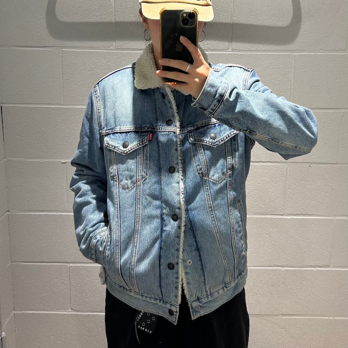 Levis Sherpa Denim Jacket 상품이미지4
