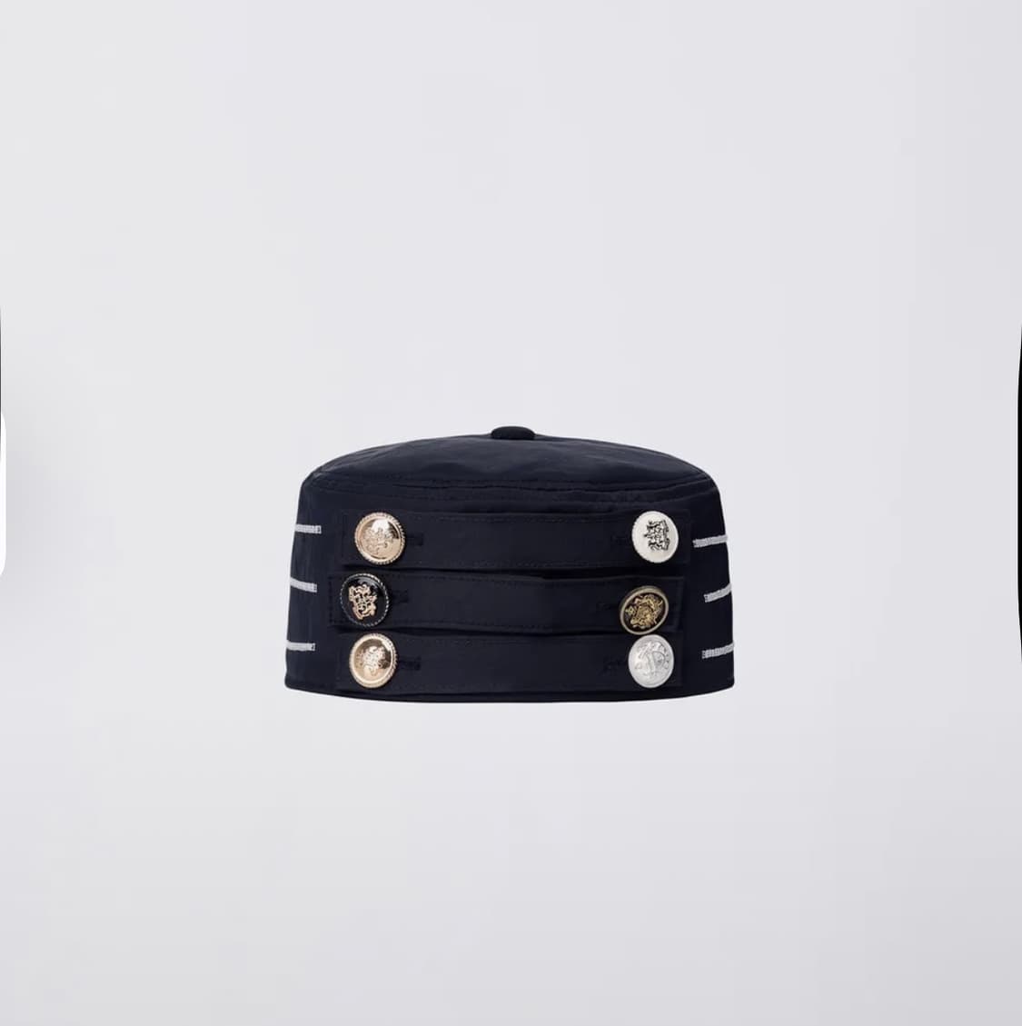 SCULPTOR 스컬프터 Marine Pillbox Hat Navy 상품이미지3