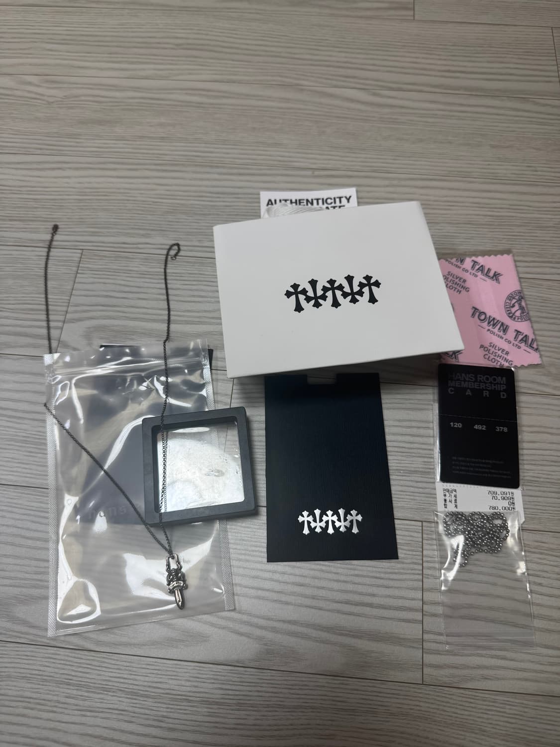 크롬하츠 대거 (지퍼 부속) 상품이미지4