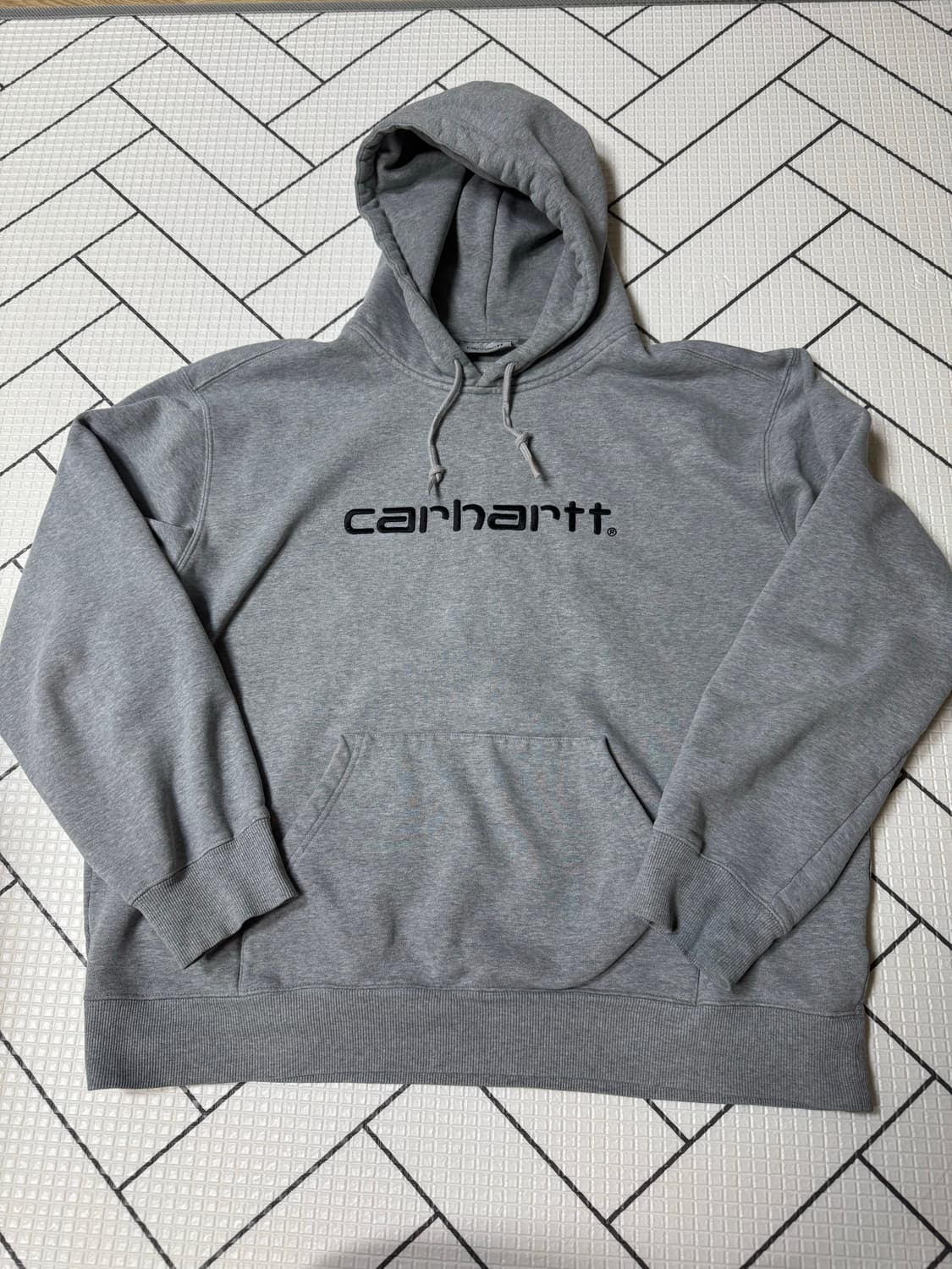 칼하트 wip 멜란지 XXL 후드티 상품이미지1