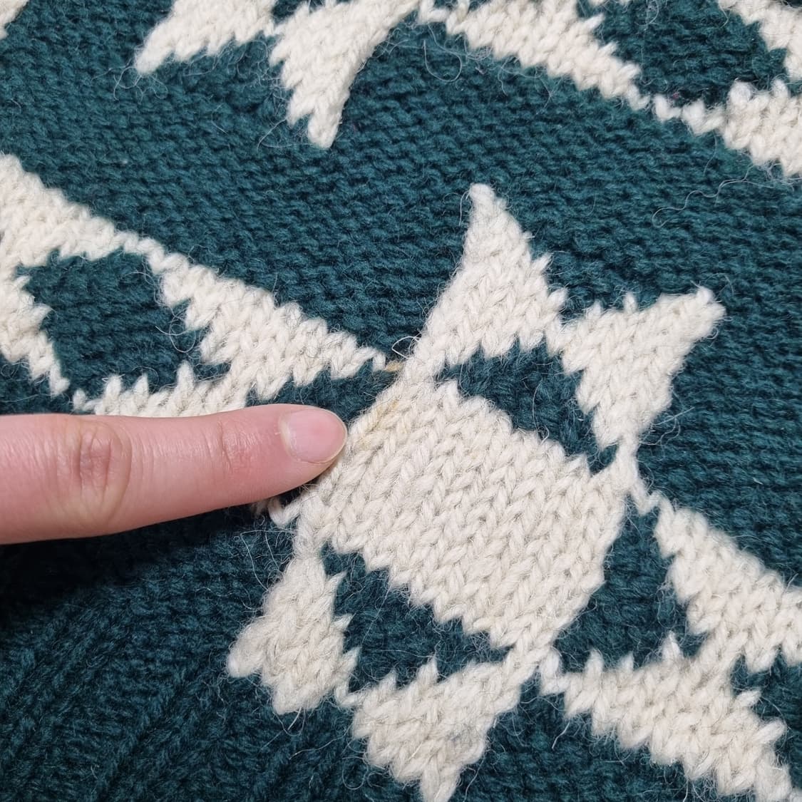 90S 폴로 컨트리 네이티브 아메리칸 스웨터 - L 상품이미지9