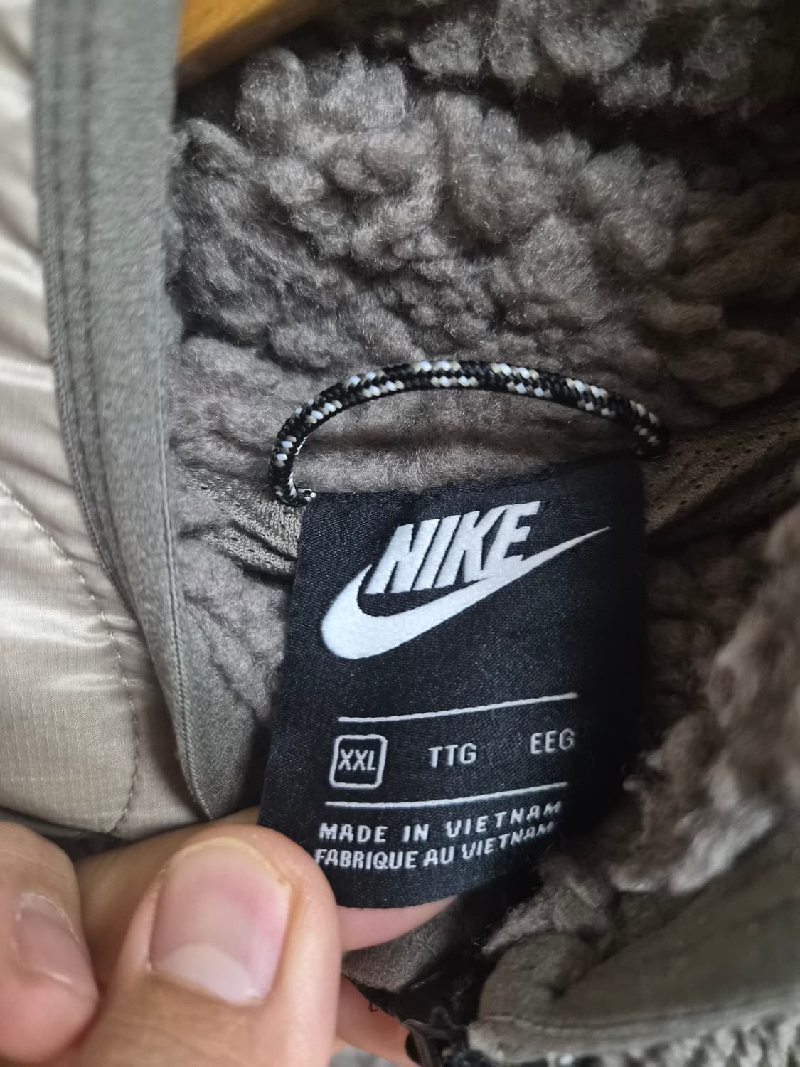 XXL) 나이키 헤리티지 플리스 점퍼 팝니다 상품이미지4