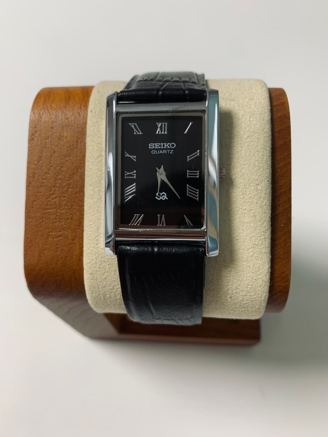 세이코 Seiko 쿼츠 탱크 블랙 상품이미지2