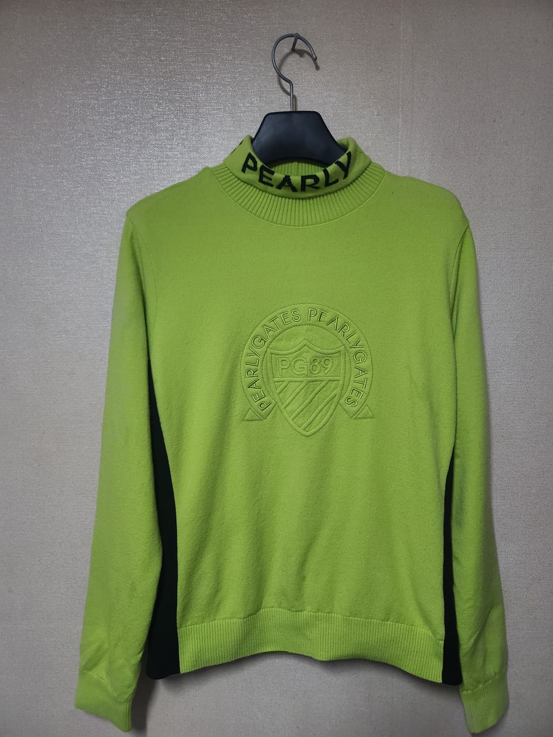 파리게이츠 캐시미어 혼방 터틀 방풍니트 상품이미지1