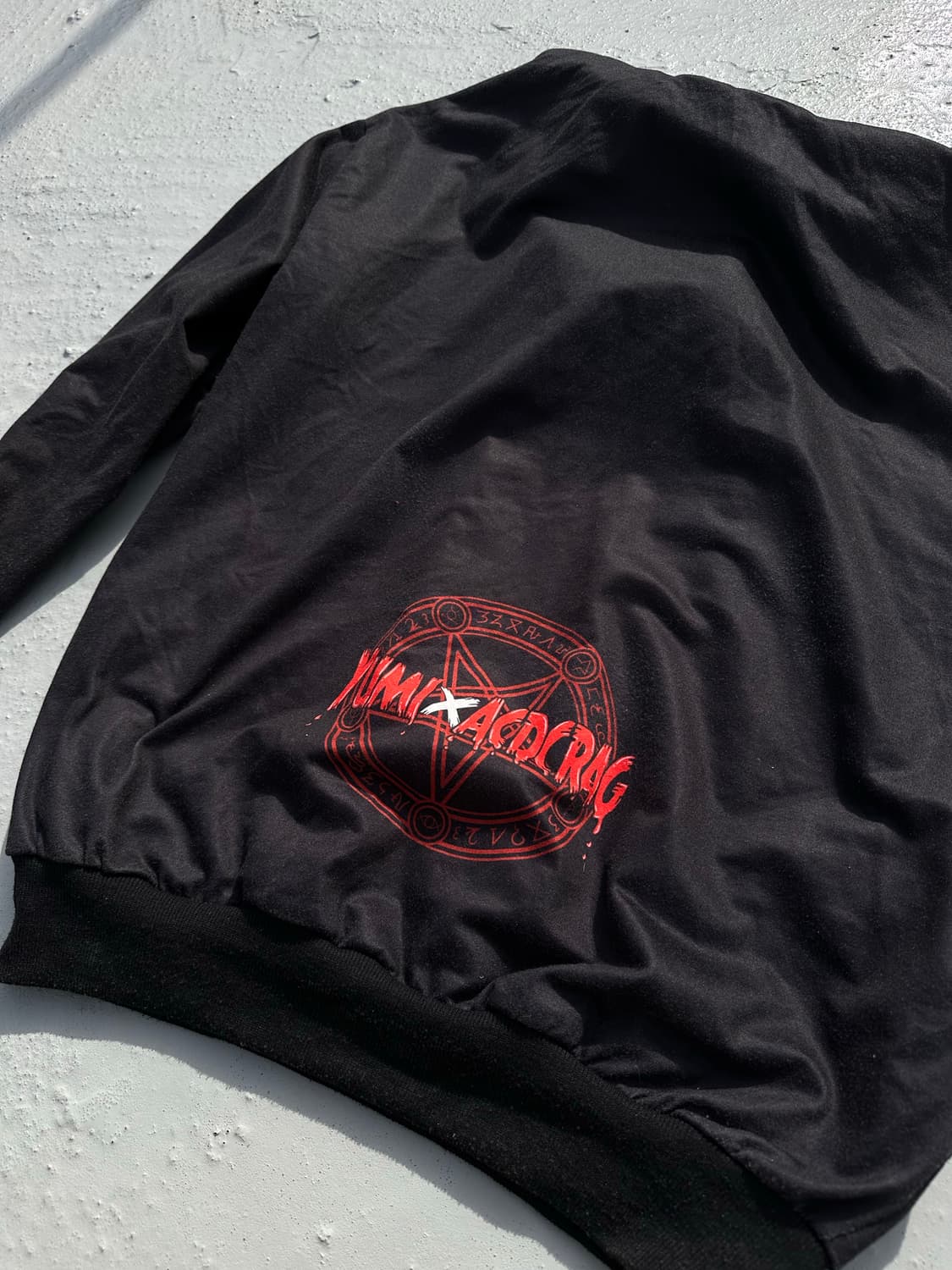 JP ACDC RAG 멘헤라 서브컬처 일본 후드티 상품이미지5