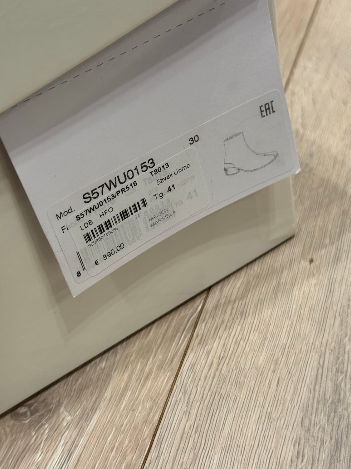마르지엘라 타비부츠 41사이즈(265) 굽 있음 상품이미지10