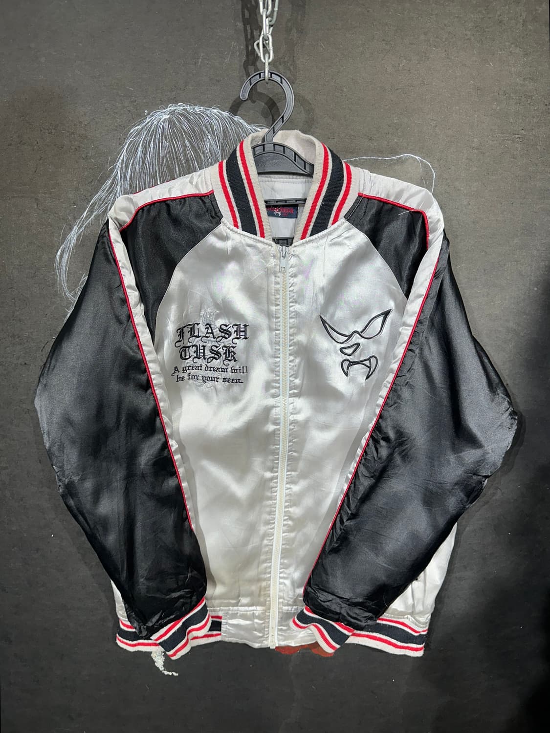 일본빈티지 Fgashtash 용 자수 스카잔 L  상품이미지6