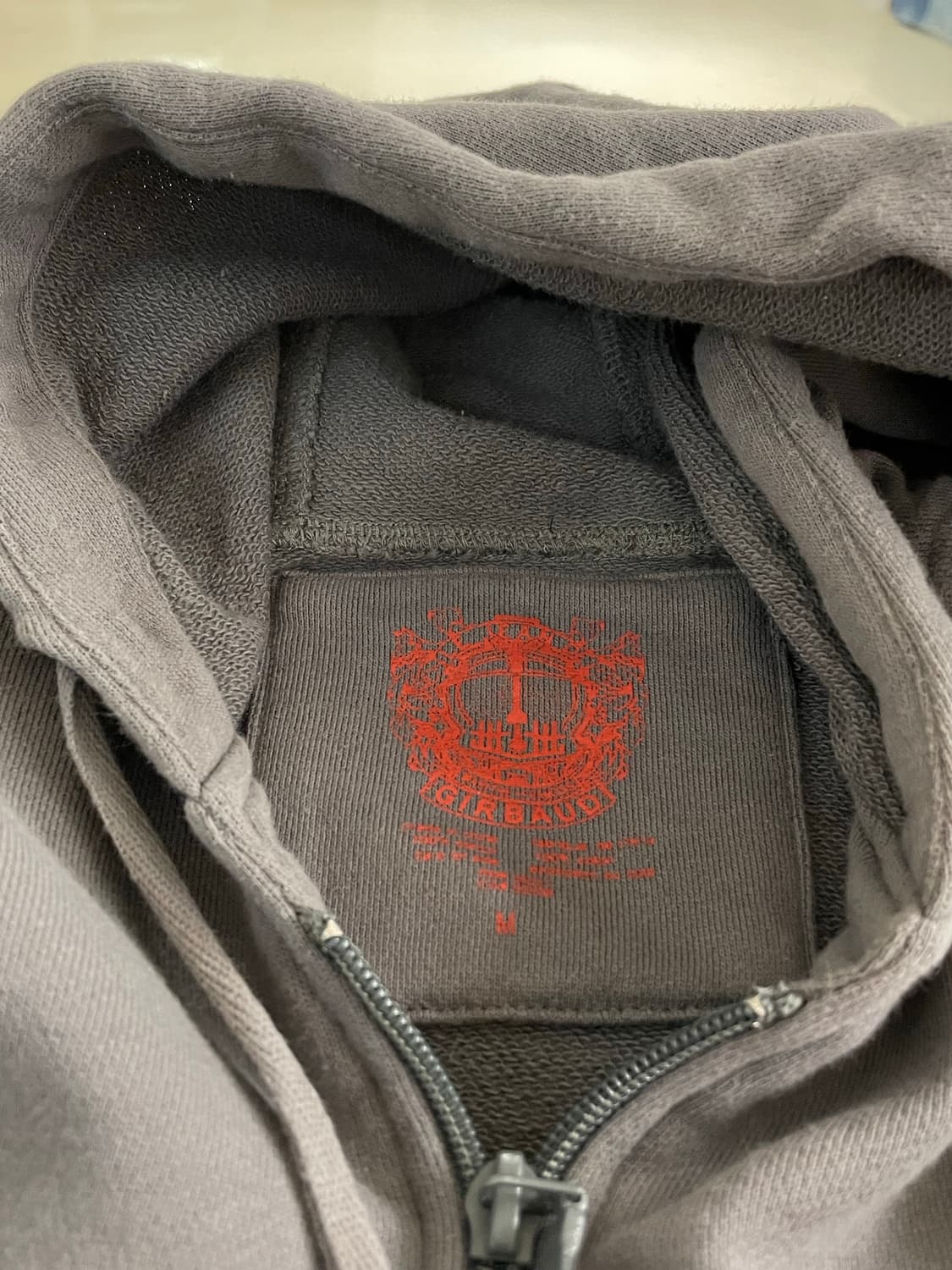 2000s 마리떼프랑소와저버 펑크 스트릿 후드집업 상품이미지8