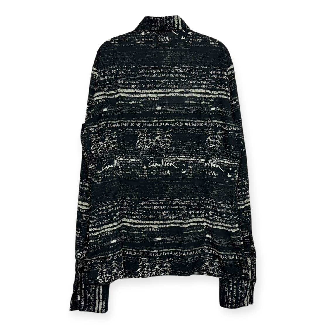 장폴고티에 레터링 패턴 셔츠 상품이미지9