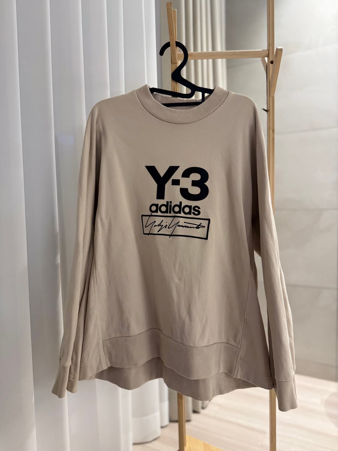 희귀!! Y-3 아디다스 맨투맨 베이지 상품이미지1