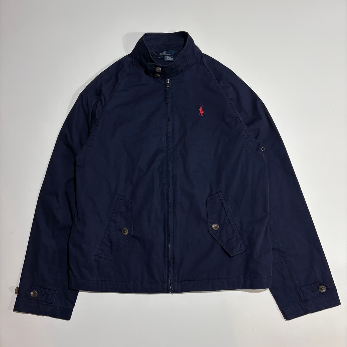 폴로 랄프로렌 네이비 블루종 집업 자켓 상품이미지5