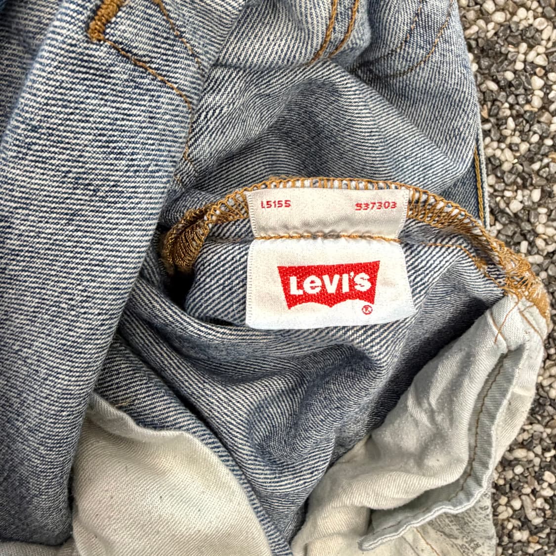 리바이스 501 더티 워싱 데님 (36) 상품이미지9