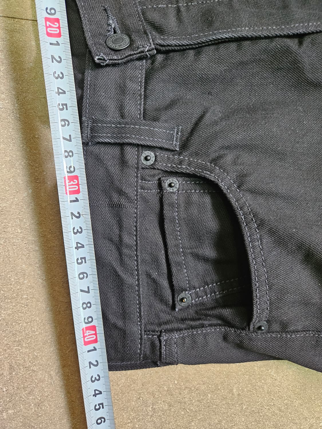 Levis 501 33x32 블랙진 리지드 리바이스 상품이미지8
