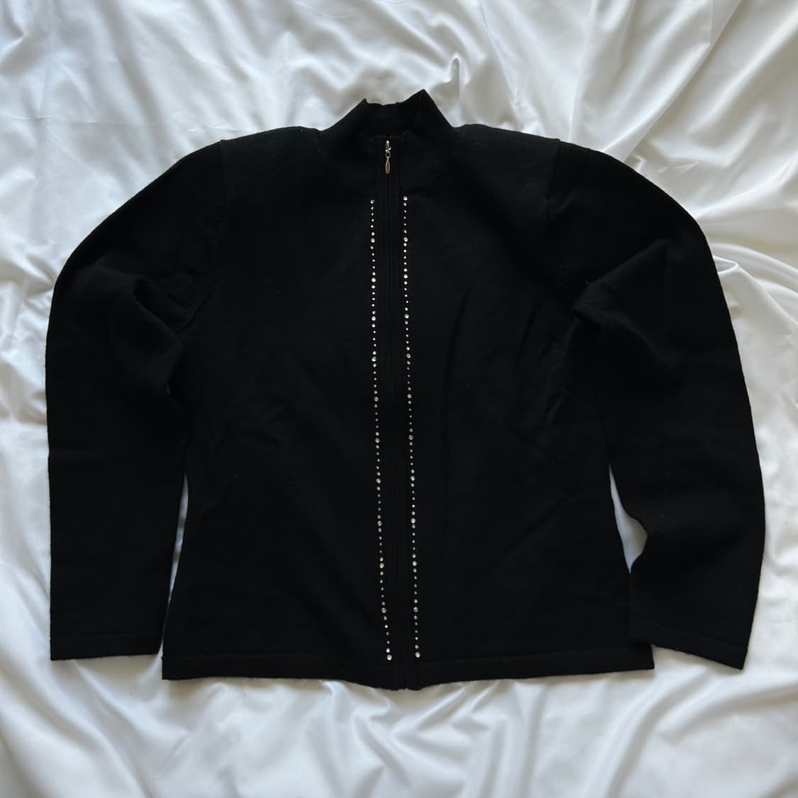 빈티지 울 풀집업 가디건 상품이미지4