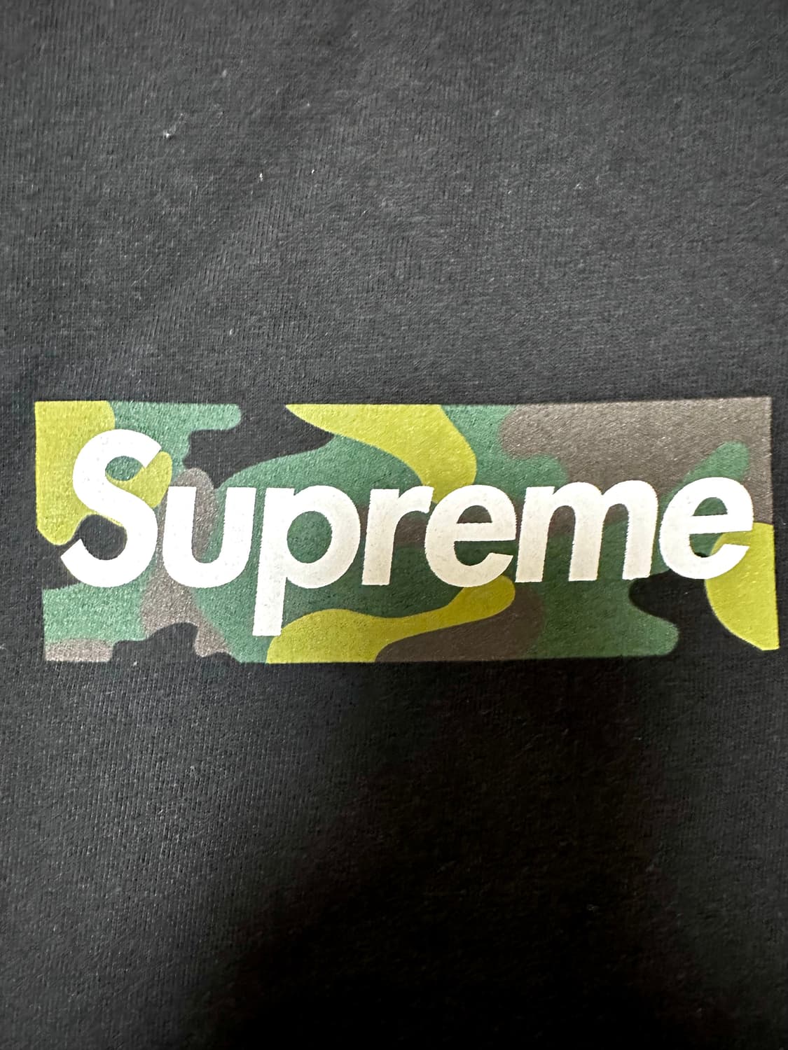 Supreme box logo t-shirt black - 23FW 상품이미지2