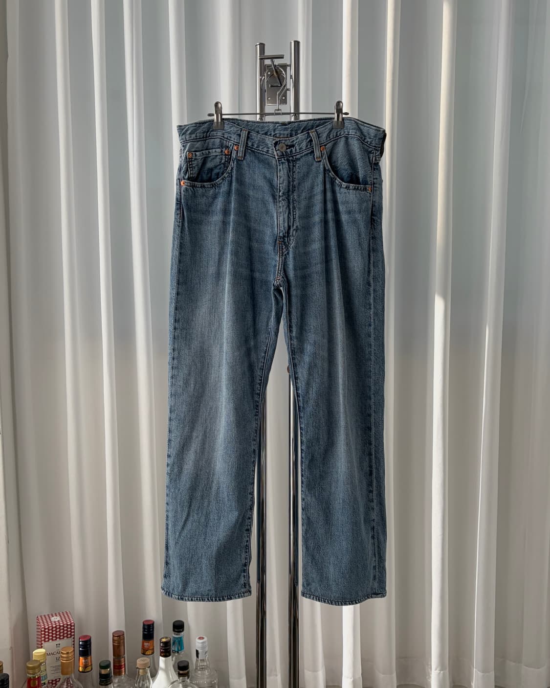 [34인치]리바이스 프리미엄 BigE 555 릴렉스 스트레이트 데님 팬츠 상품이미지1