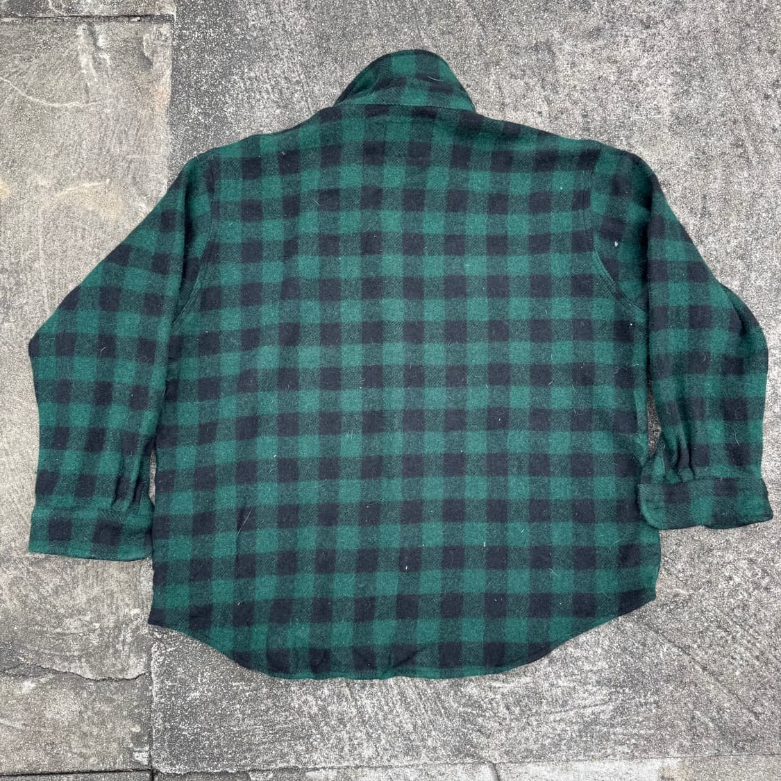 [M~L] Woolrich 울리치 체크 울 셔츠 상품이미지2