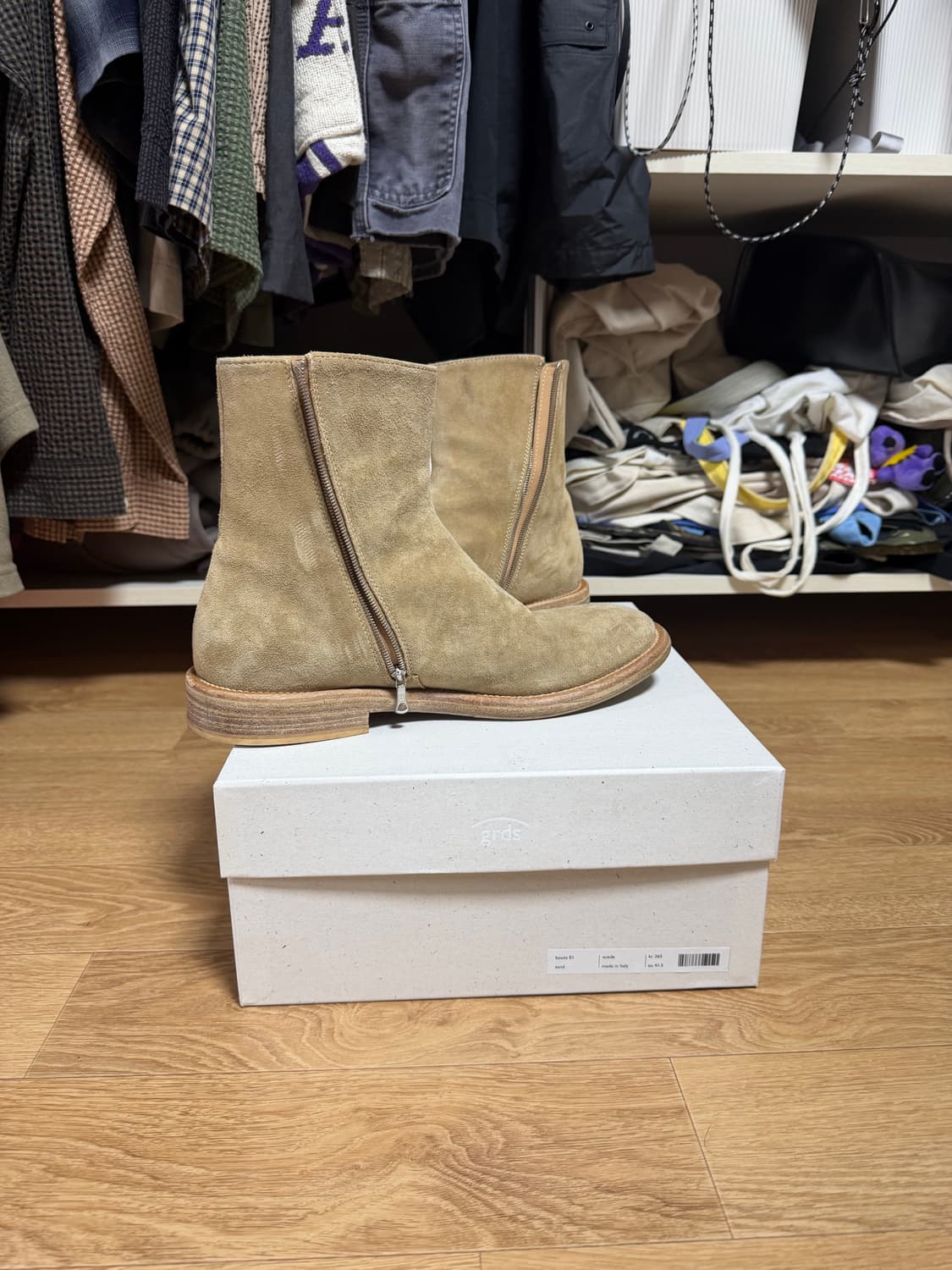 그라더스 부츠 01 샌드 상품이미지2