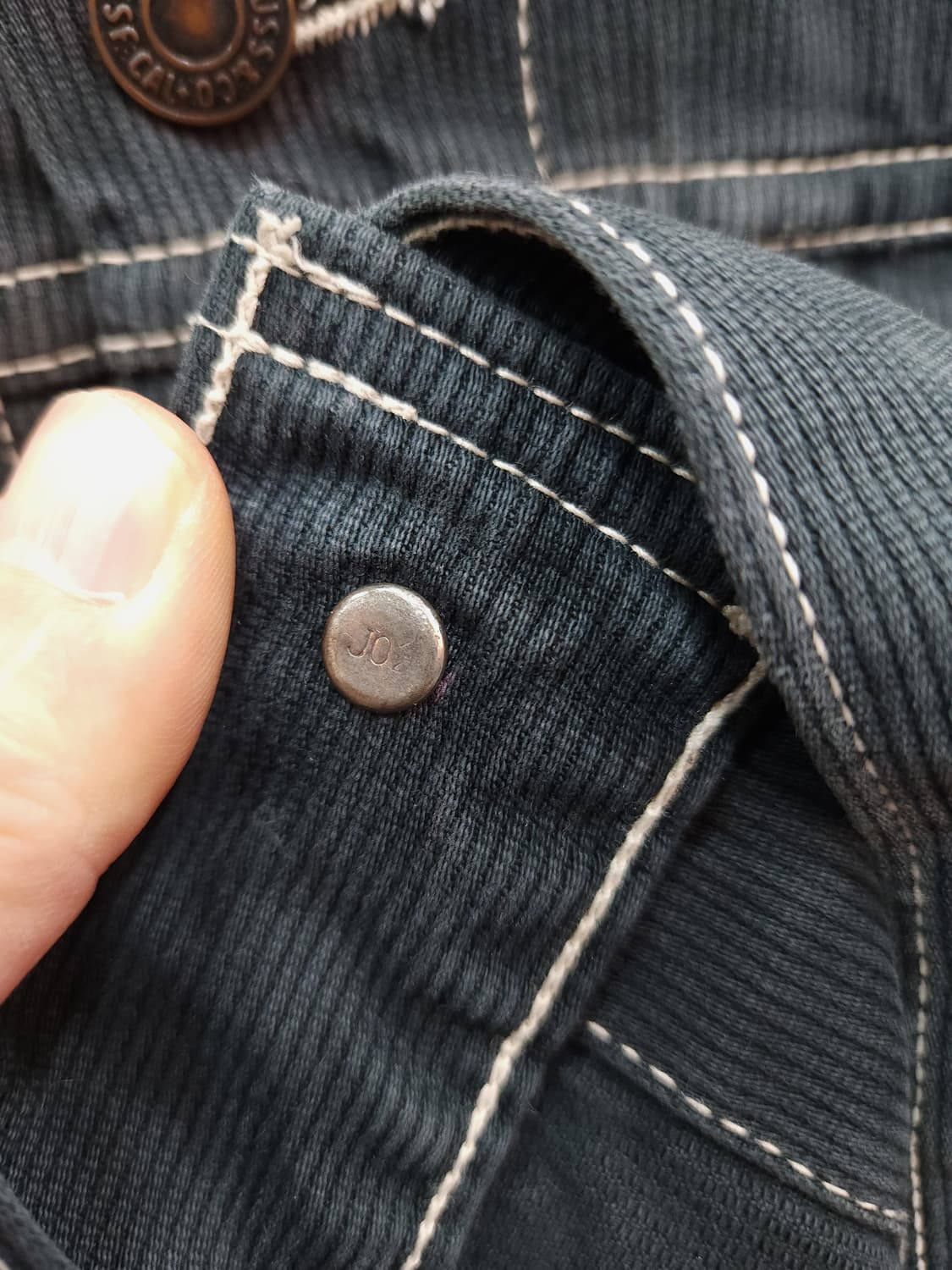 리바이스 90s 화이트라벨 4세대 트럭커 자켓 70505 일본 상품이미지8