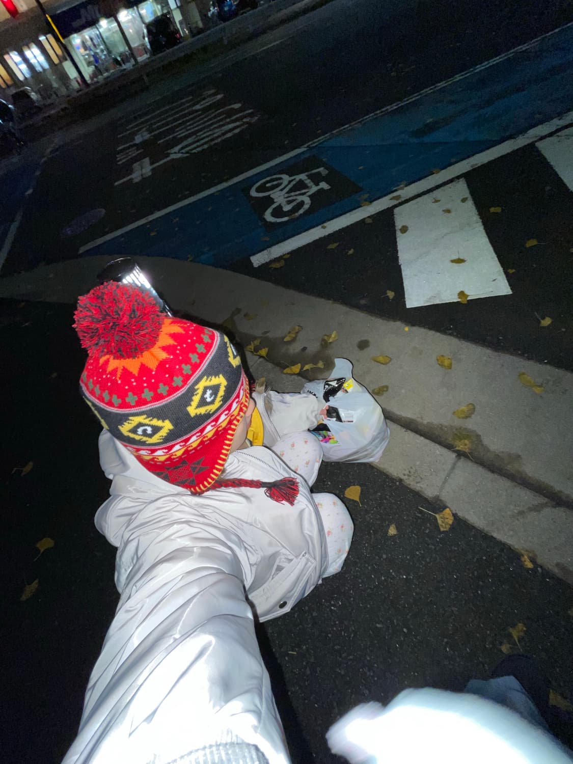 디스이즈네버댓 Pom earflap beanie red 상품이미지5