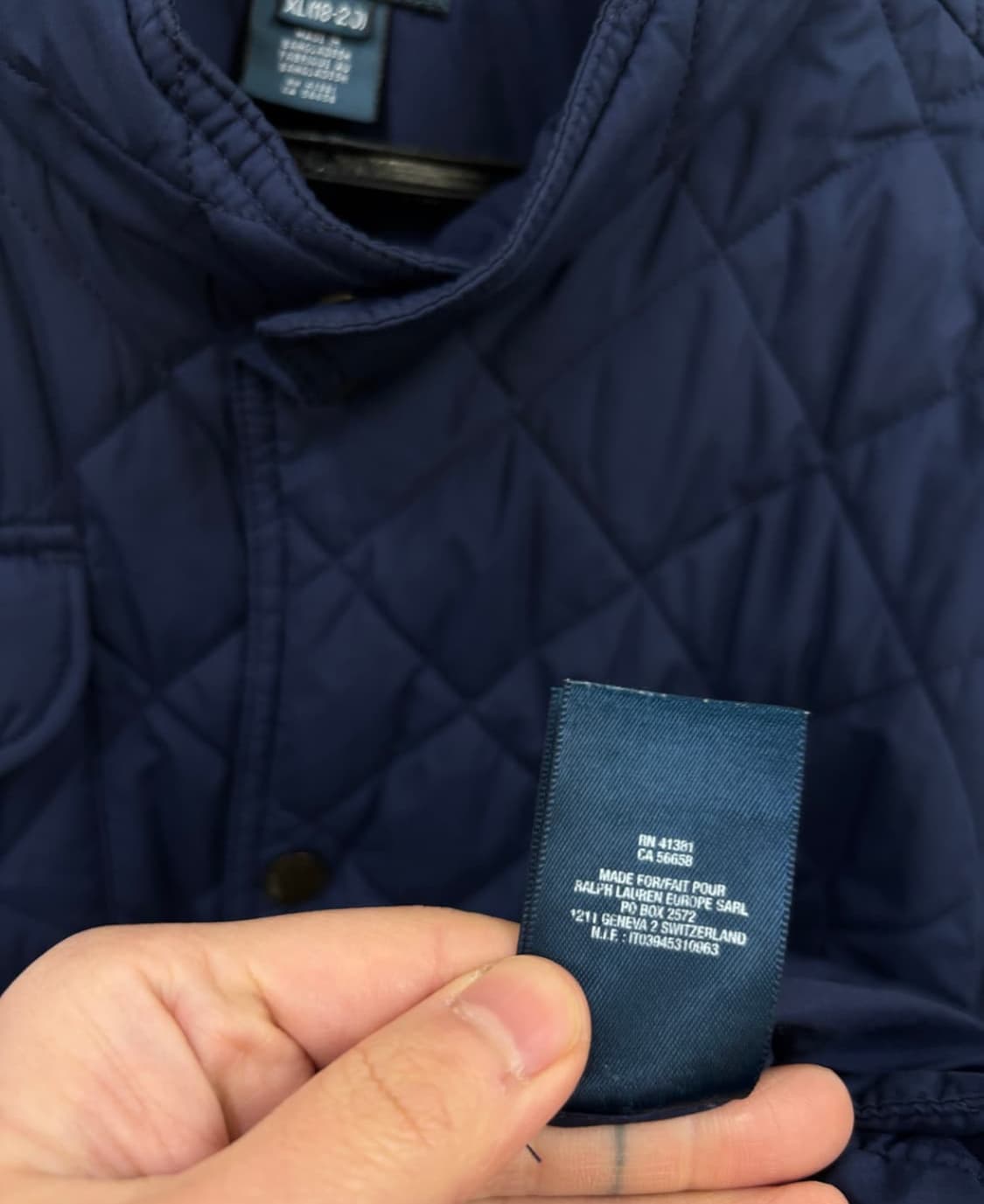 폴로랄프로렌 퀄팅자켓 상품이미지7