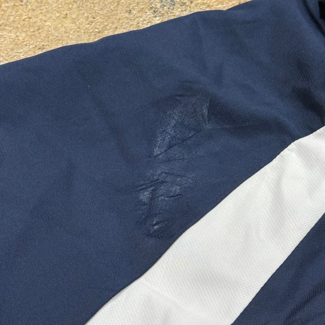 [정품/100] 나이키 네이비 화이트 바람막이 자켓 b19 상품이미지8