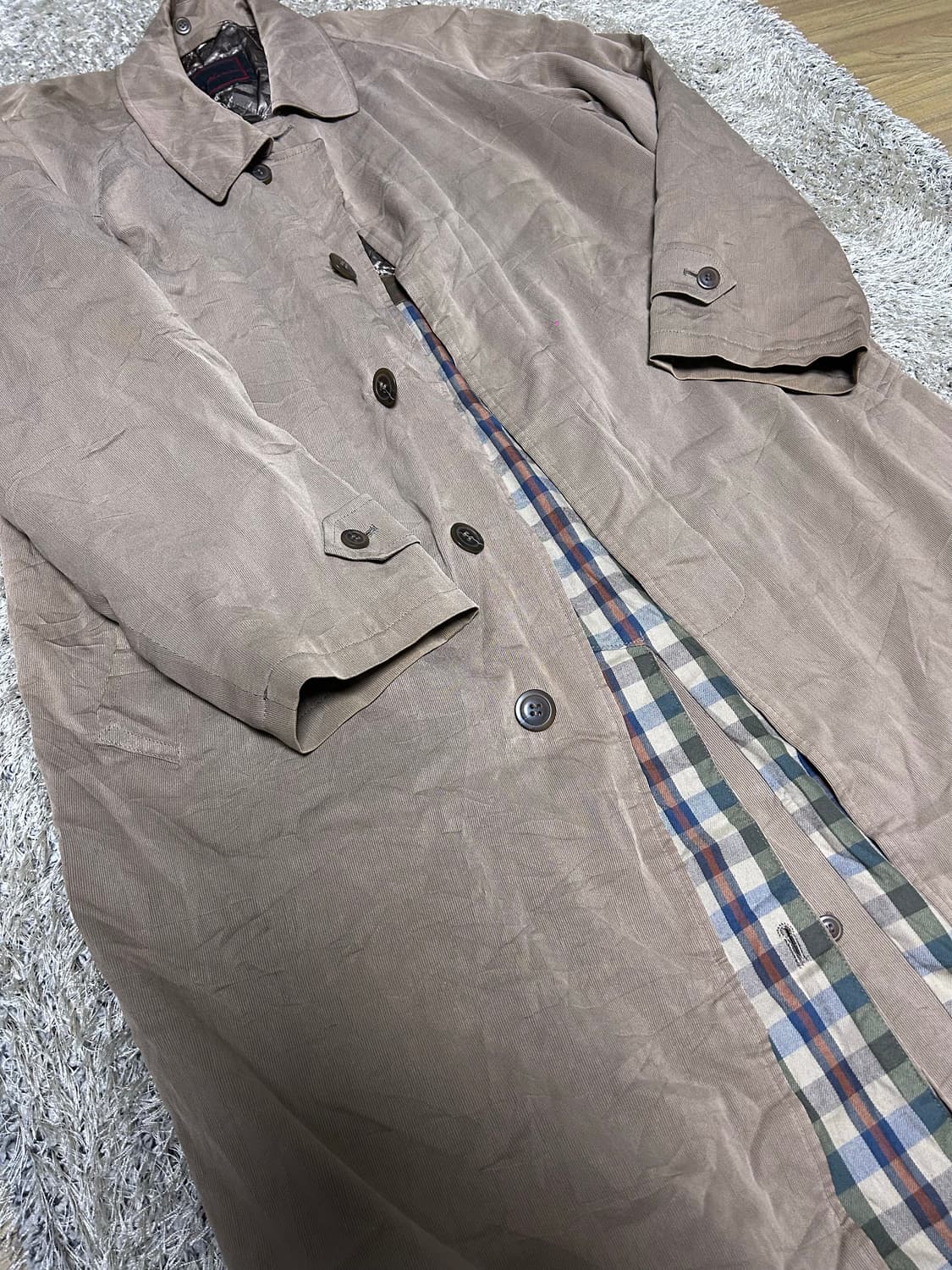 일제 트랜치코트 사이즈 105~110 상품이미지2