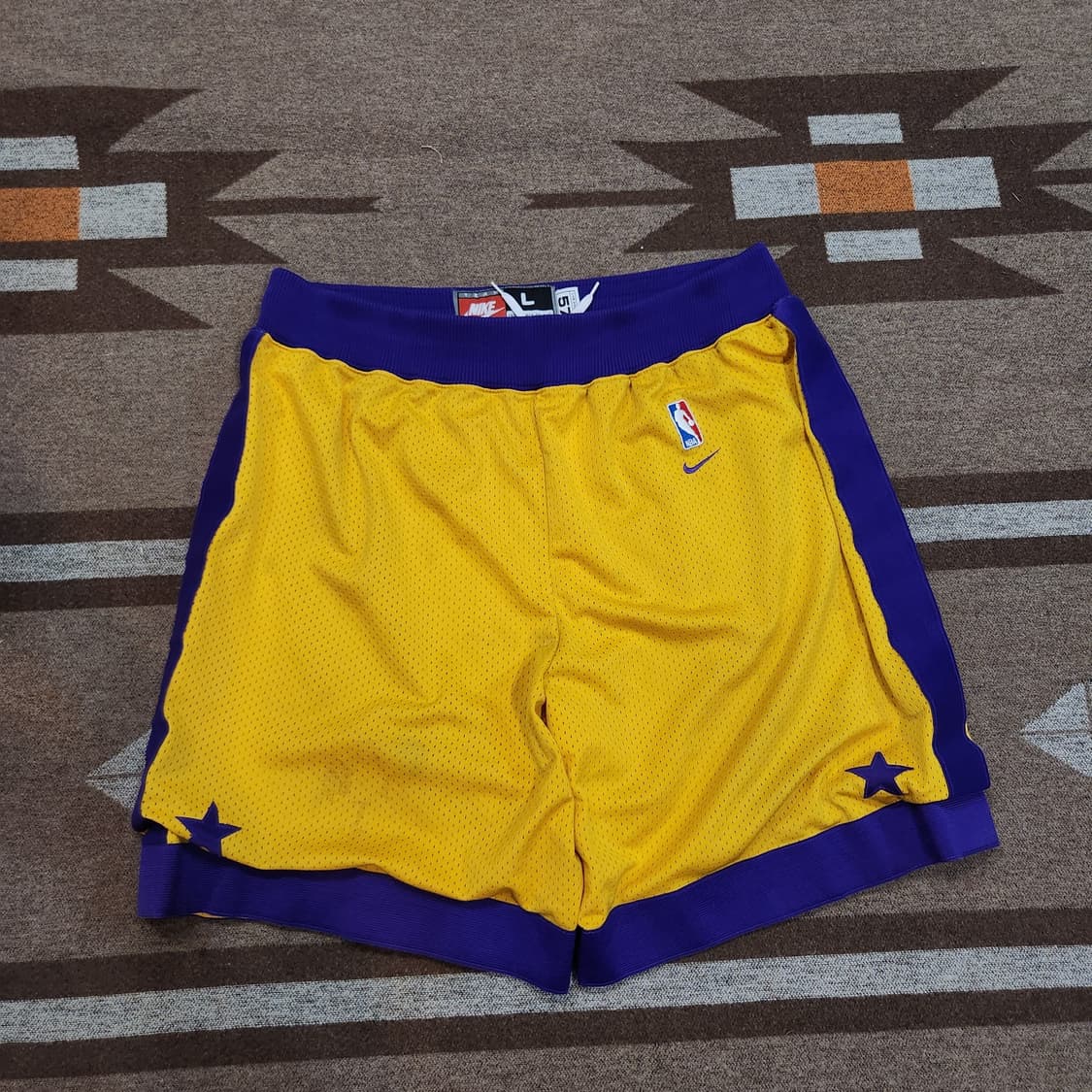 레이커스 NBA 90s 나이키 스윙맨 쇼츠 XL 상품이미지1