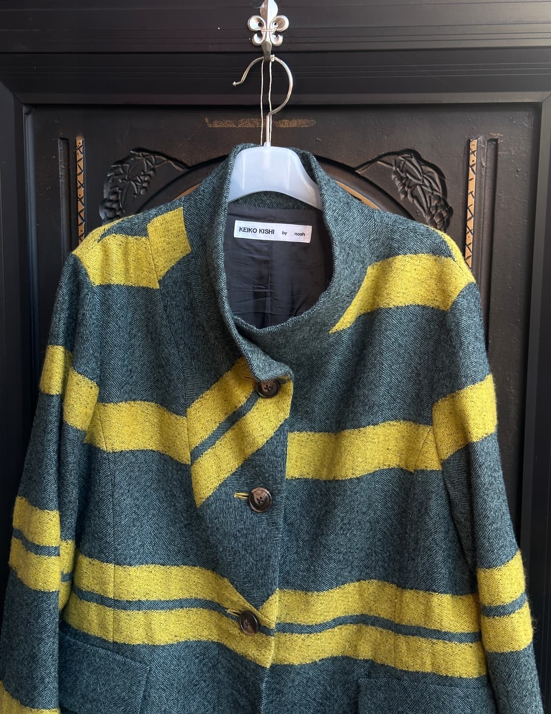 keiko kishi wool coat 상품이미지1