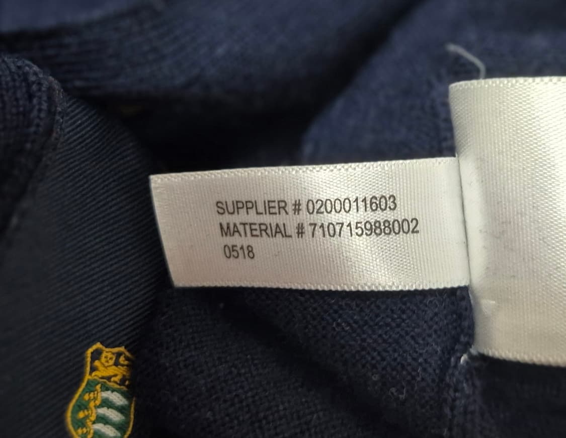 폴로 랄프로렌 메리노울 네이비 가디건 (M) 상품이미지3