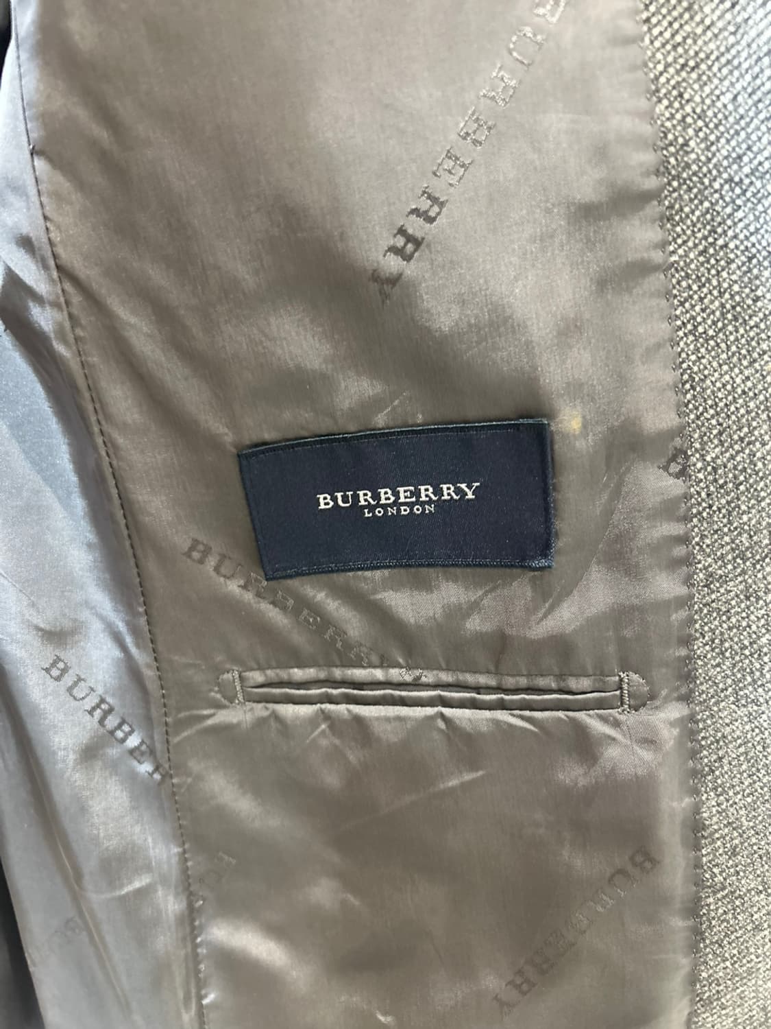 버버리 캐시미어100% 블레이저 자켓 상품이미지4