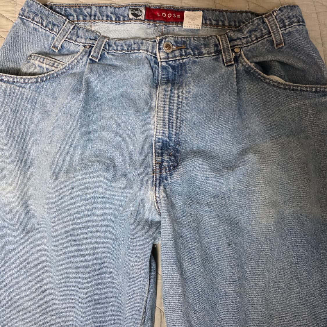 [38X32] 90s 빈티지 리바이스 실버탭 루즈핏 상품이미지2