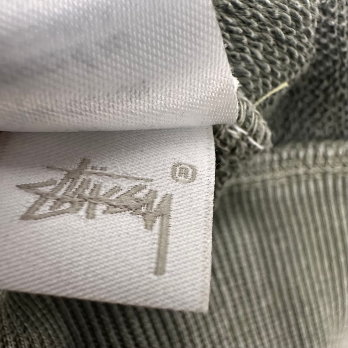 Stussy 스투시 다이스 피그먼트 다이드 맨투맨 카키 S 상품이미지10