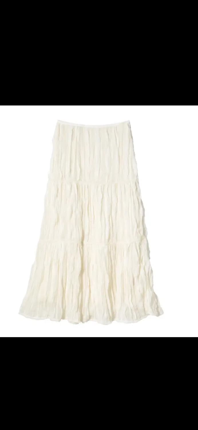 오앨 레이스 롱스커트 M 상품이미지3