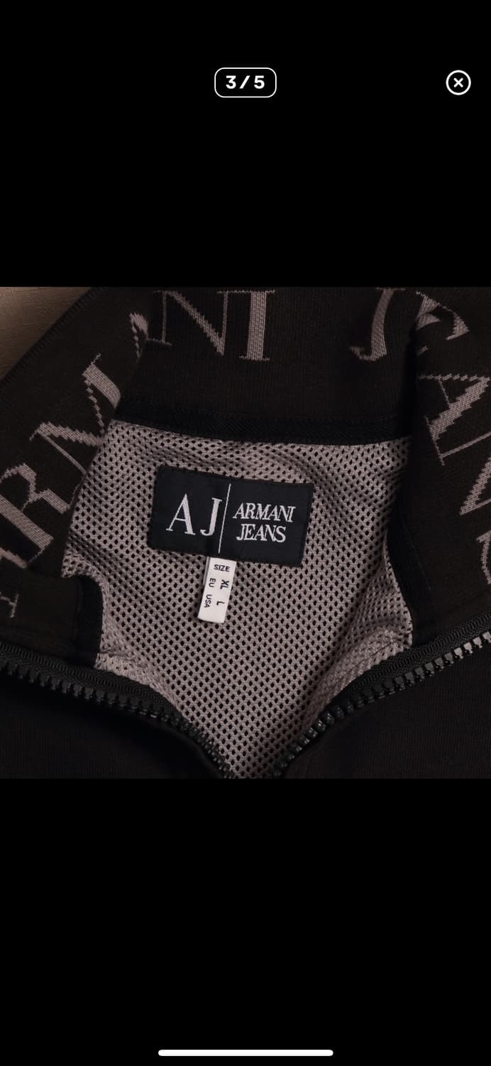 아르마니 진스 스웻집업 자켓 A1373 상품이미지3